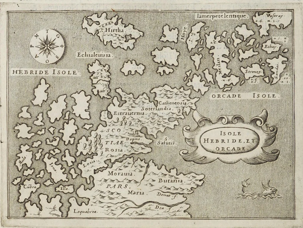 An illustration from L'isole piu famose del mondo, 1576, leaf 36