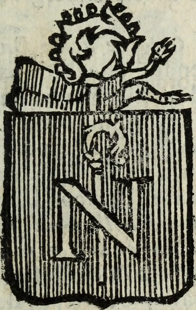 An illustration from Li sovrani del mondo : Opera, che dà notitia della genealogia delle loro famiglie, dell'ampiezza, e governo de' loro stati ... con un catalogo degli autori, che meglio ne hanno scritto, 1720, leaf 318