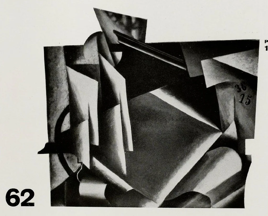 An illustration from Die Kunstismen / Les Ismes de L'Art / The Isms of Art 1914 1924, 1925, leaf 46