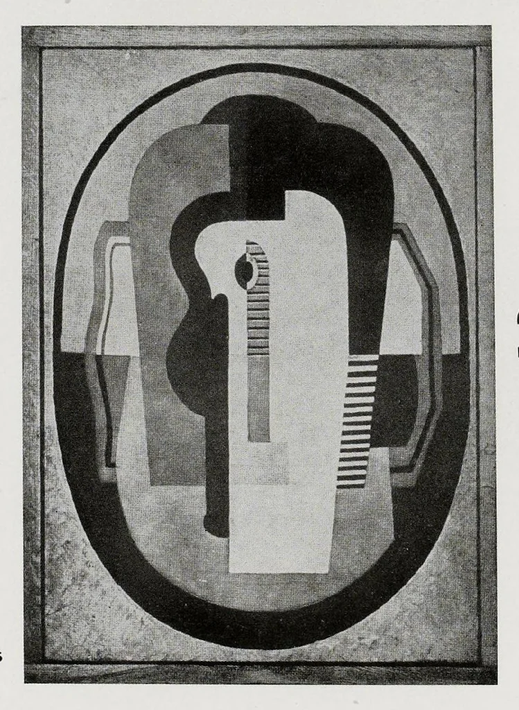 An illustration from Die Kunstismen / Les Ismes de L'Art / The Isms of Art 1914 1924, 1925, leaf 53
