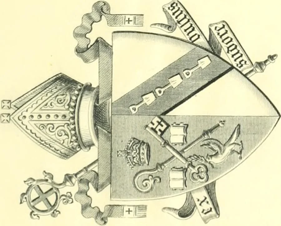 An illustration from A list of Canadian bookplates : with a review of the history of ex libris in the Dominion, 1919, leaf 120