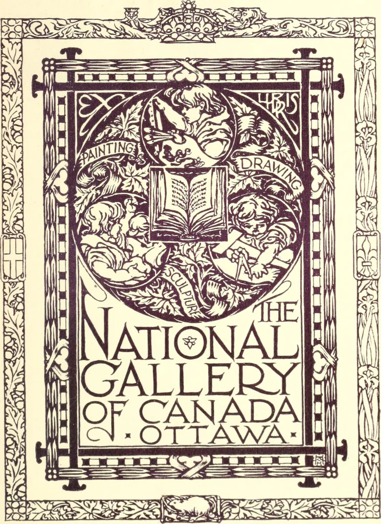 An illustration from A list of Canadian bookplates : with a review of the history of ex libris in the Dominion, 1919, leaf 162