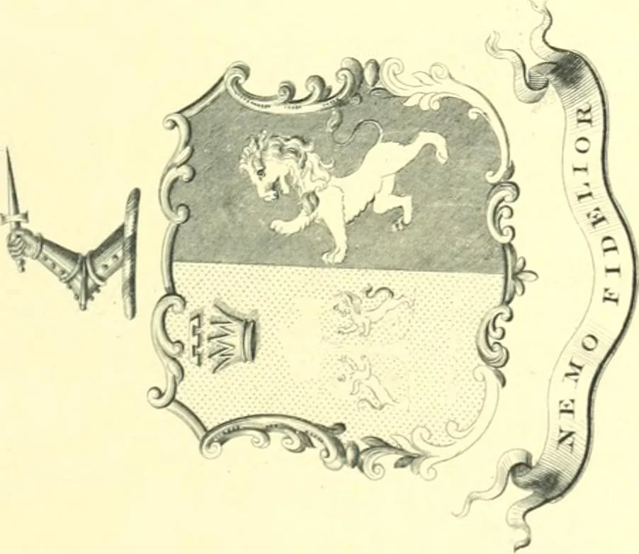 An illustration from A list of Canadian bookplates : with a review of the history of ex libris in the Dominion, 1919, leaf 50