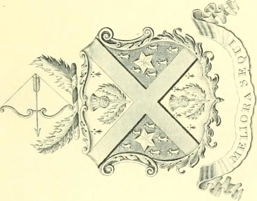 An illustration from A list of Canadian bookplates : with a review of the history of ex libris in the Dominion, 1919, leaf 68