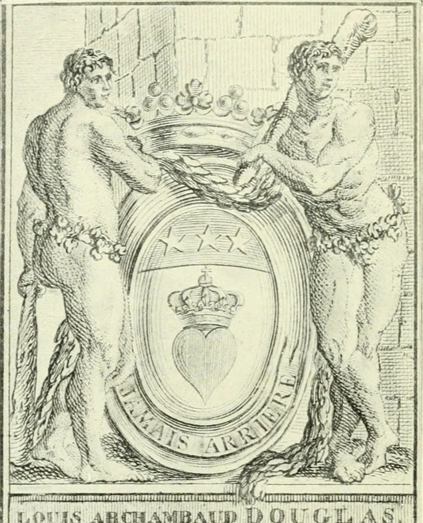 An illustration from A list of Canadian bookplates : with a review of the history of ex libris in the Dominion, 1919, leaf 7
