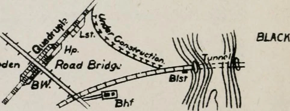 An illustration from List of conventional signs and abbreviations in use on French and German maps, 1918, leaf 41
