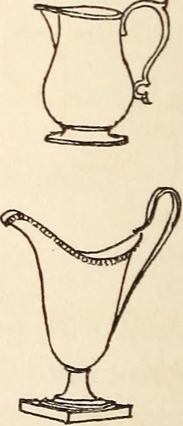 An illustration from A list of early American silversmiths and their marks, 1917, leaf 155