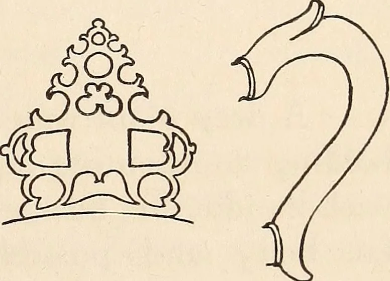 An illustration from A list of early American silversmiths and their marks, 1917, leaf 162