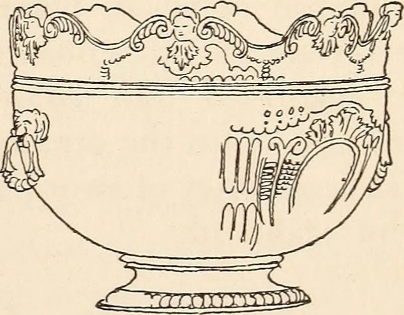 An illustration from A list of early American silversmiths and their marks, 1917, leaf 166