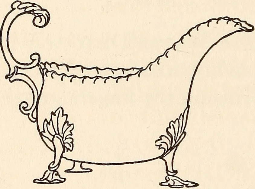 An illustration from A list of early American silversmiths and their marks, 1917, leaf 173