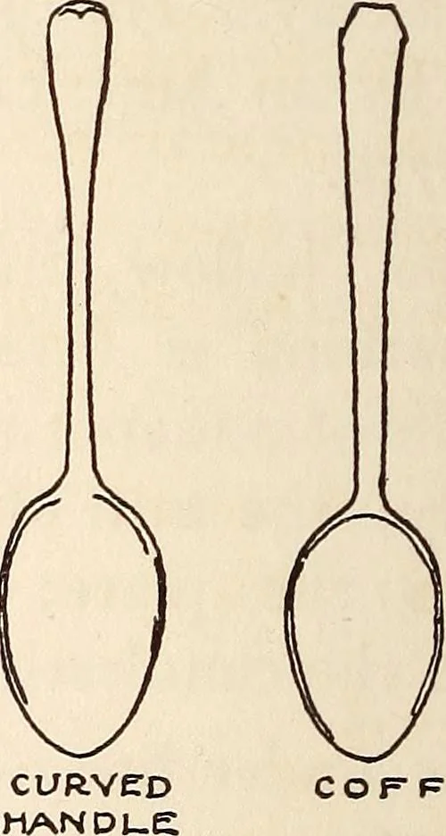 An illustration from A list of early American silversmiths and their marks, 1917, leaf 175