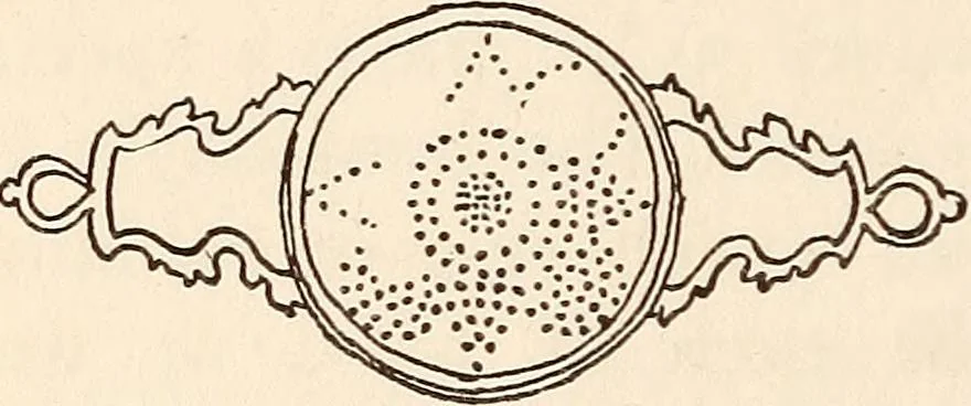 An illustration from A list of early American silversmiths and their marks, 1917, leaf 177