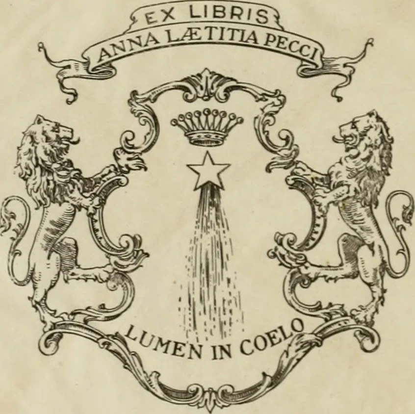 An illustration from L'istoria della Chiesa di S. Giovanni avanti Porta Latina, titolo cardinalizio, 1716, leaf 1