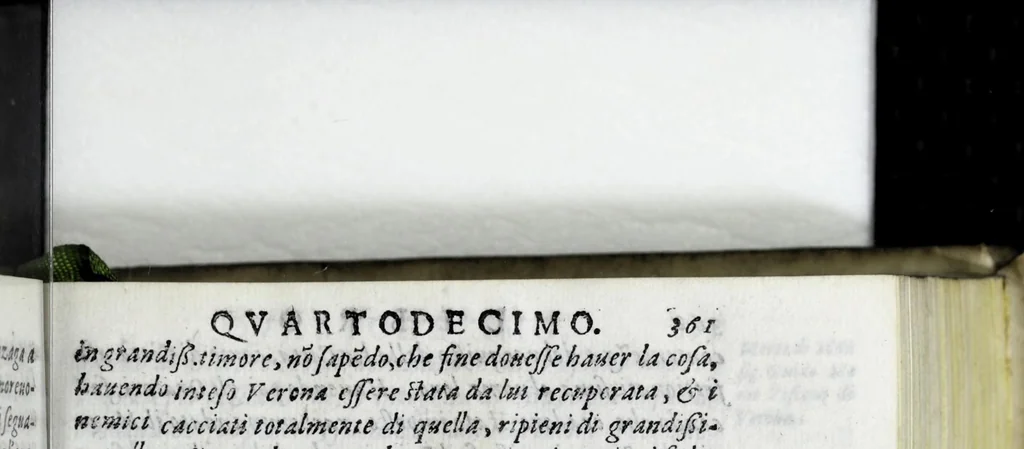 An illustration from L'istoria di Verona, del sig. Girolamo dalla Corte gentil'huomo veronese : divisa in dve parti, et in XXII libri : nella qvale non solo a pieno si contengono le cose pertinenti alla detta città, ma molte altre ancora si toccano, che alle altre città, & luoghi circonuicini si aspettano : con la tauola in ciascuna parte delle cose più notabili, 1592, leaf 383