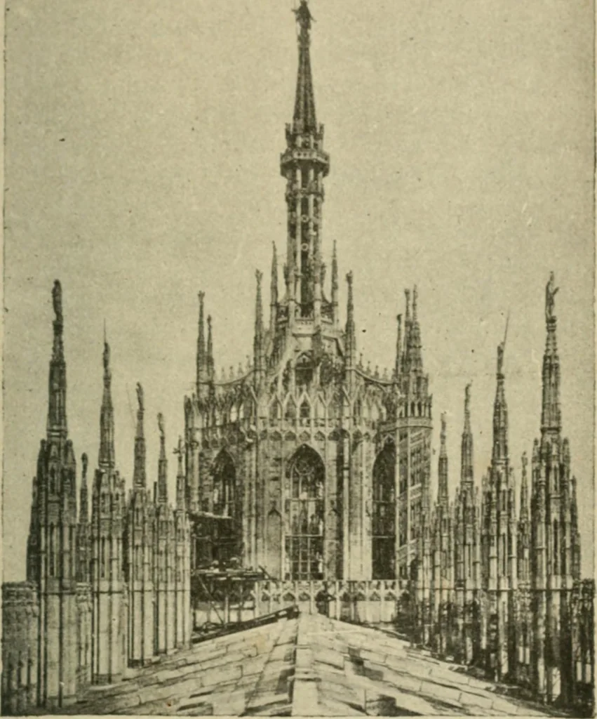 An illustration from Listy z Woch o sztuce kocielnej, 1899, leaf 168
