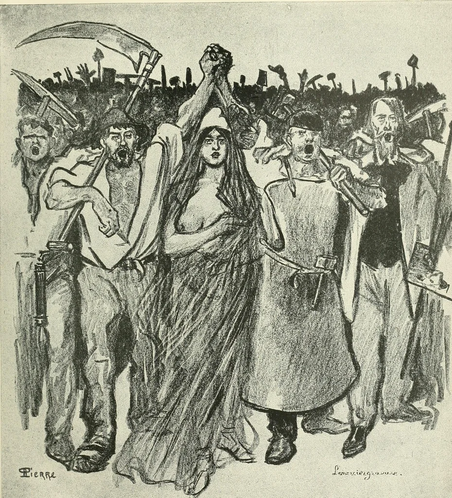 An illustration from Lithography and lithographers; some chapters in the history of the art, 1915, leaf 208