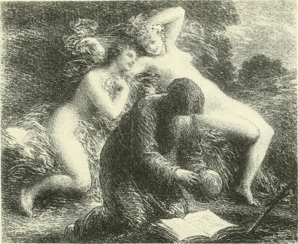 An illustration from Lithography and lithographers; some chapters in the history of the art, 1915, leaf 214