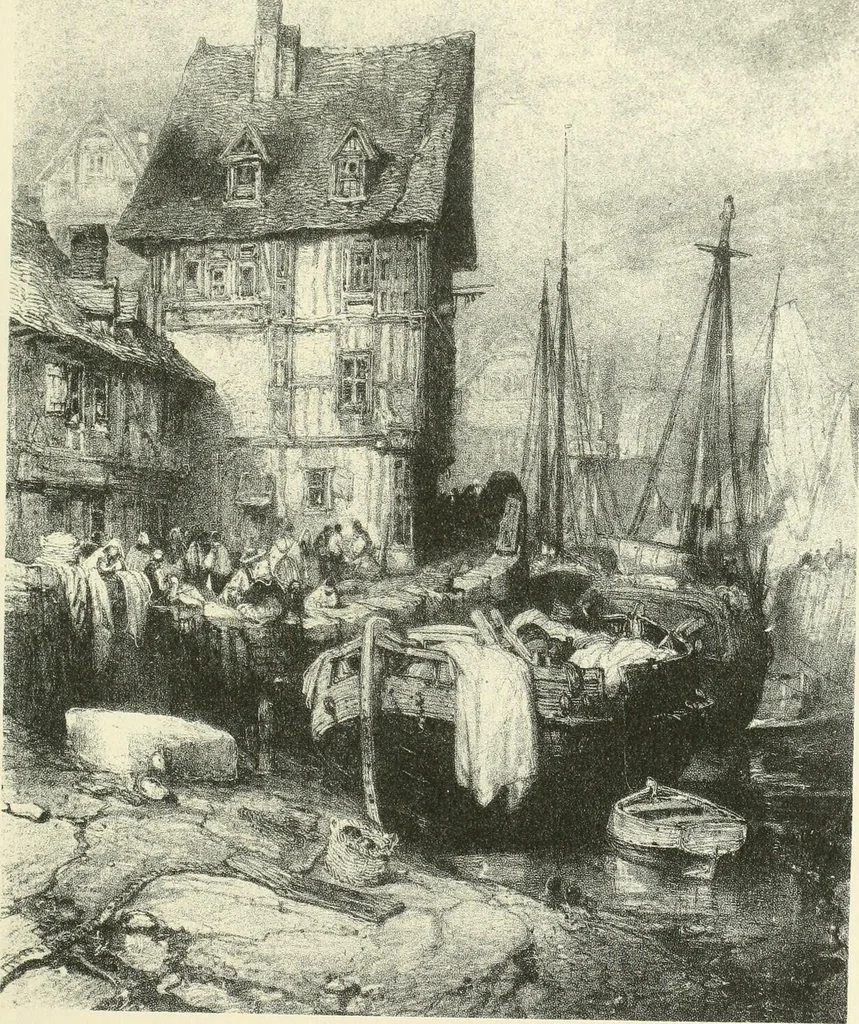 An illustration from Lithography and lithographers; some chapters in the history of the art, 1915, leaf 76