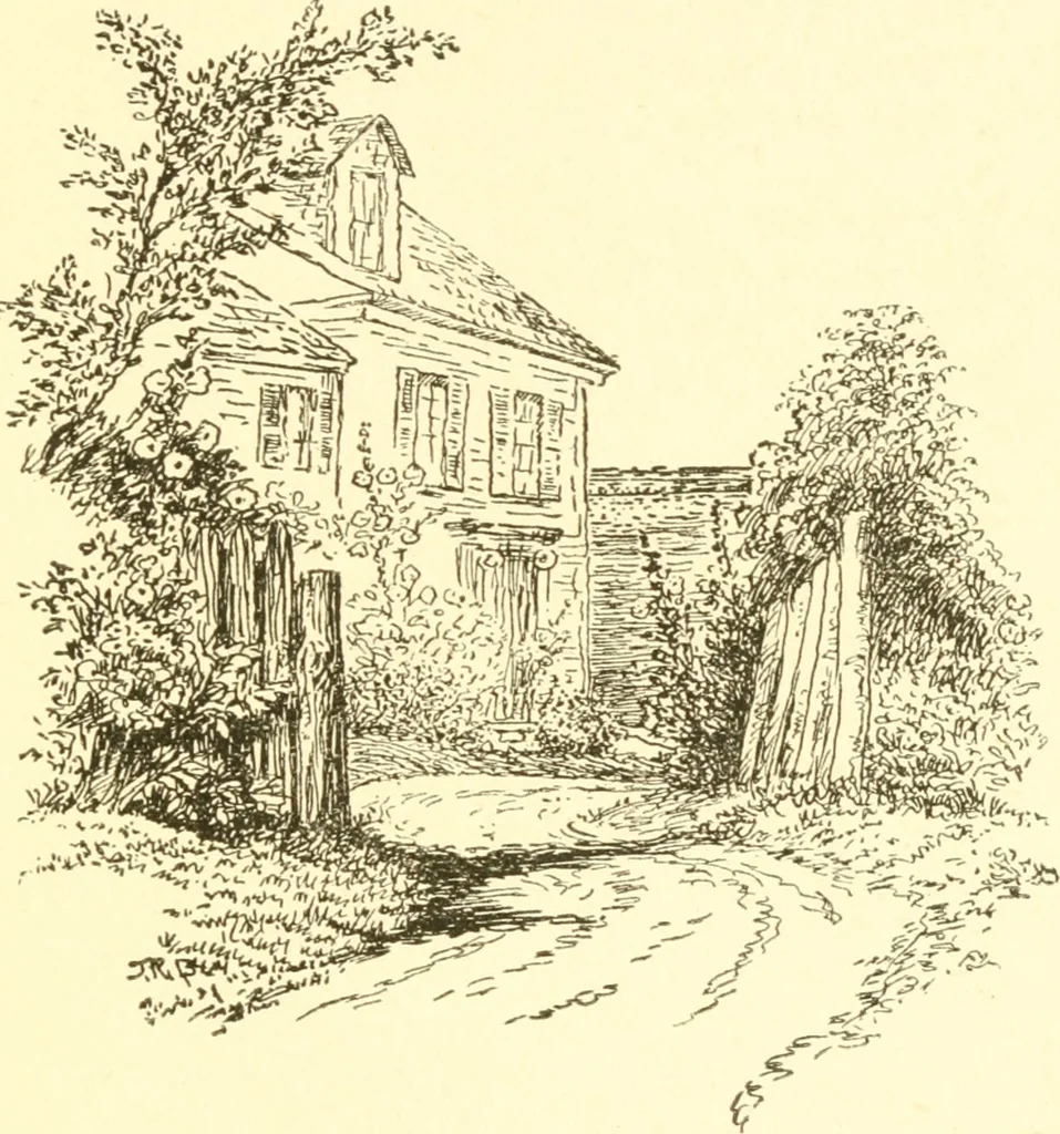 An illustration from Little book of garden songs, 1921, leaf 20