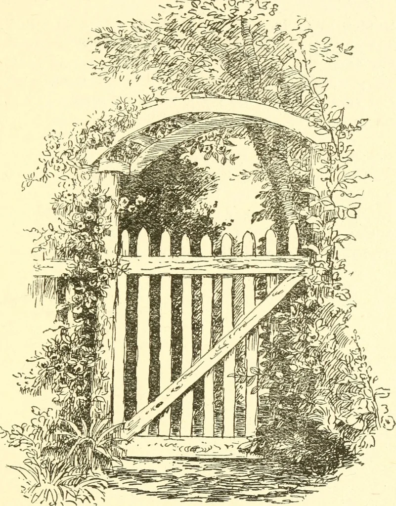 An illustration from Little book of garden songs, 1921, leaf 24