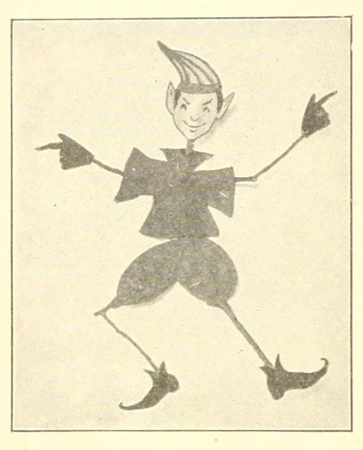 An illustration from Little folks' handy book, 1910, leaf 104