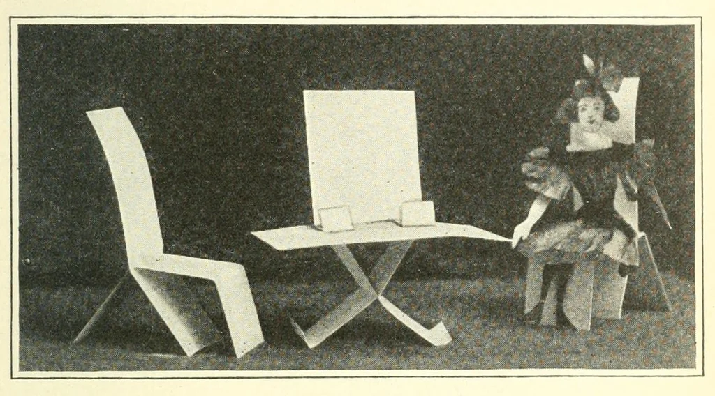 An illustration from Little folks' handy book, 1910, leaf 115