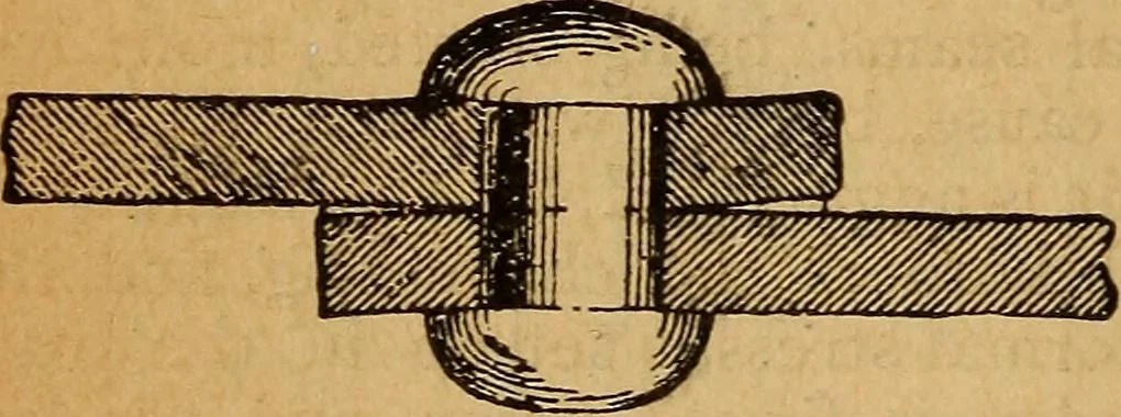 An illustration from The little gold mine. Conklin's handy manual of the mechanical arts and house plans .., 1889, leaf 125