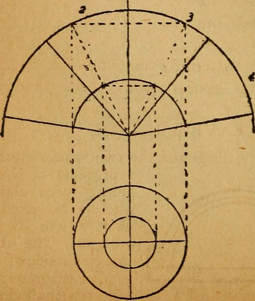 An illustration from The little gold mine. Conklin's handy manual of the mechanical arts and house plans .., 1889, leaf 379