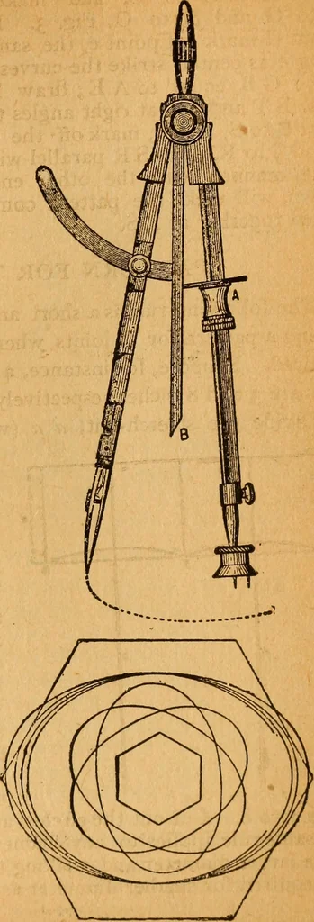 An illustration from The little gold mine. Conklin's handy manual of the mechanical arts and house plans .., 1889, leaf 404