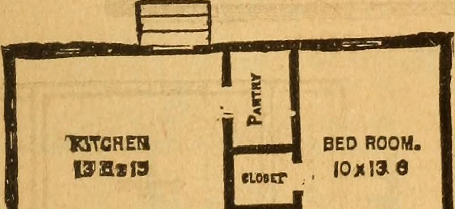 An illustration from The little gold mine. Conklin's handy manual of the mechanical arts and house plans .., 1889, leaf 492
