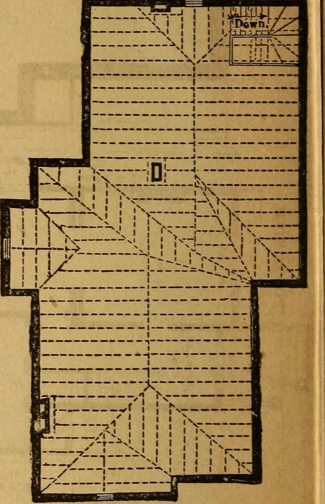 An illustration from The little gold mine. Conklin's handy manual of the mechanical arts and house plans .., 1889, leaf 515