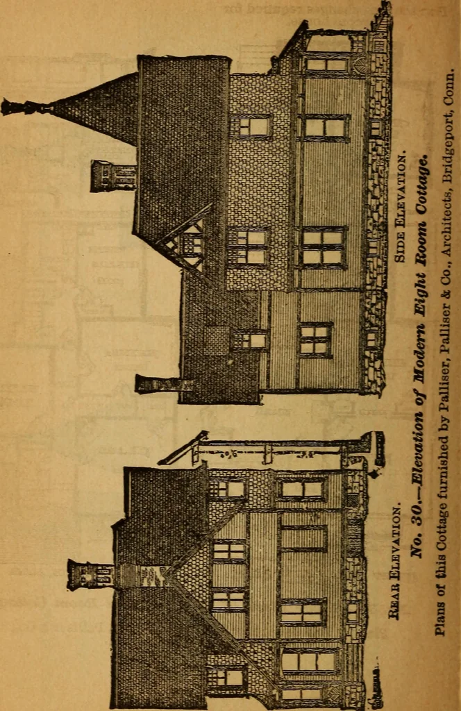 An illustration from The little gold mine. Conklin's handy manual of the mechanical arts and house plans .., 1889, leaf 523