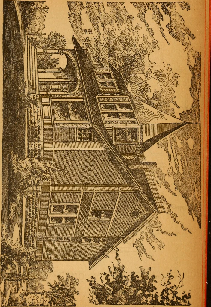 An illustration from The little gold mine. Conklin's handy manual of the mechanical arts and house plans .., 1889, leaf 540