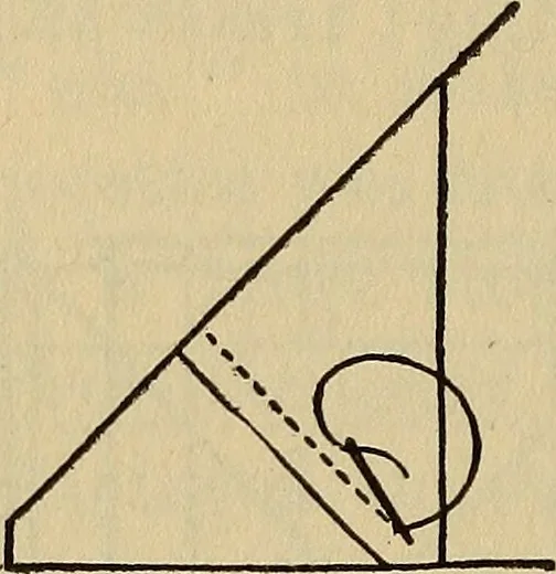 An illustration from A little sewing book for a little girl, 1918, leaf 123