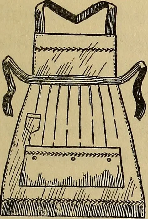 An illustration from A little sewing book for a little girl, 1918, leaf 172