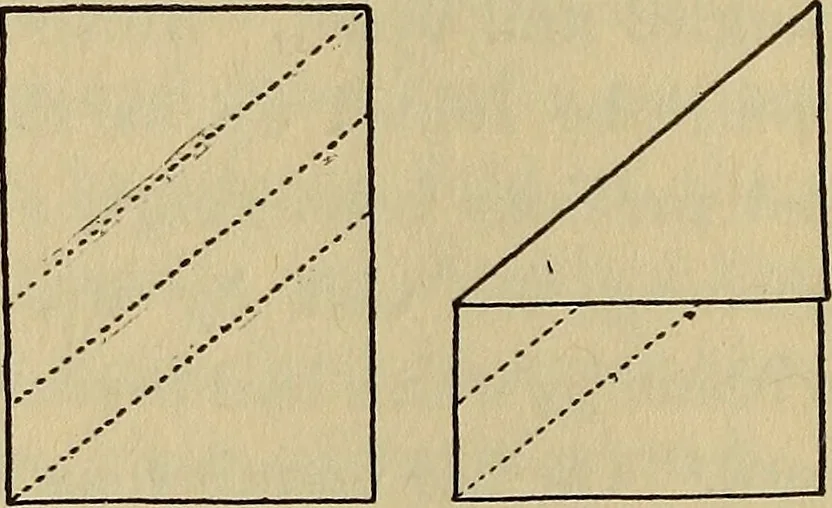 An illustration from A little sewing book for a little girl, 1918, leaf 99