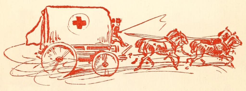 An illustration from Little wars : a game for boys from twelve years of age to one hundred and fifty and for that more intelligent sort of girls who like boys' games and books, 1913, leaf 116