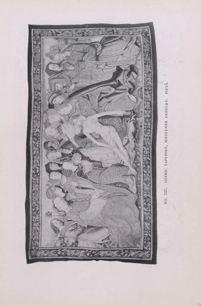 An illustration from Illustrated catalogue of the very valuable art property belonging to the estate of the well-known connoisseur, the late James A. Garland, Esq., a former trustee of the Metropolitan Museum of Art [electronic resource] : to be sold at unrestricted public sale by order of Charles T. Garland, Robert B. Dodson, and Robert Emmet, trustees, on the dates herein mentioned, 1909, leaf 106