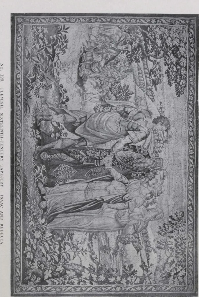 An illustration from Illustrated catalogue of the very valuable art property belonging to the estate of the well-known connoisseur, the late James A. Garland, Esq., a former trustee of the Metropolitan Museum of Art [electronic resource] : to be sold at unrestricted public sale by order of Charles T. Garland, Robert B. Dodson, and Robert Emmet, trustees, on the dates herein mentioned, 1909, leaf 111
