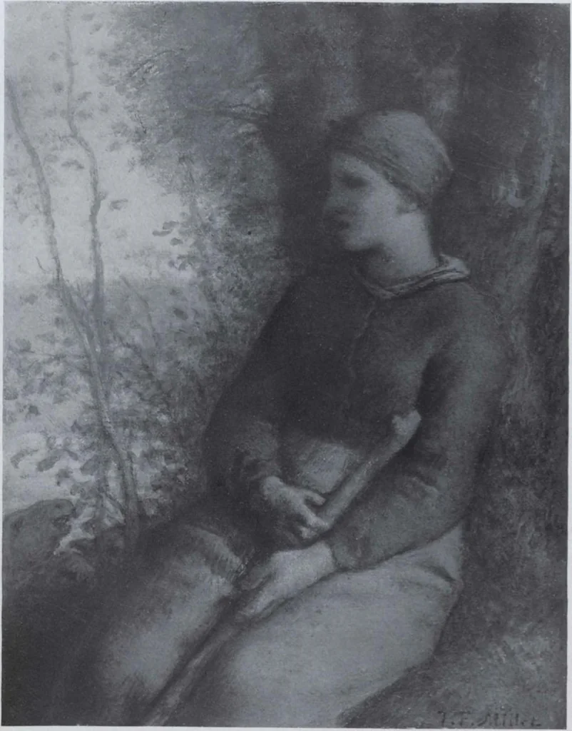 An illustration from Illustrated catalogue of the very valuable art property belonging to the estate of the well-known connoisseur, the late James A. Garland, Esq., a former trustee of the Metropolitan Museum of Art [electronic resource] : to be sold at unrestricted public sale by order of Charles T. Garland, Robert B. Dodson, and Robert Emmet, trustees, on the dates herein mentioned, 1909, leaf 14