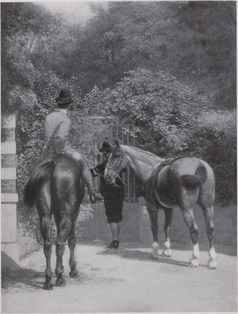 An illustration from Illustrated catalogue of the very valuable art property belonging to the estate of the well-known connoisseur, the late James A. Garland, Esq., a former trustee of the Metropolitan Museum of Art [electronic resource] : to be sold at unrestricted public sale by order of Charles T. Garland, Robert B. Dodson, and Robert Emmet, trustees, on the dates herein mentioned, 1909, leaf 20