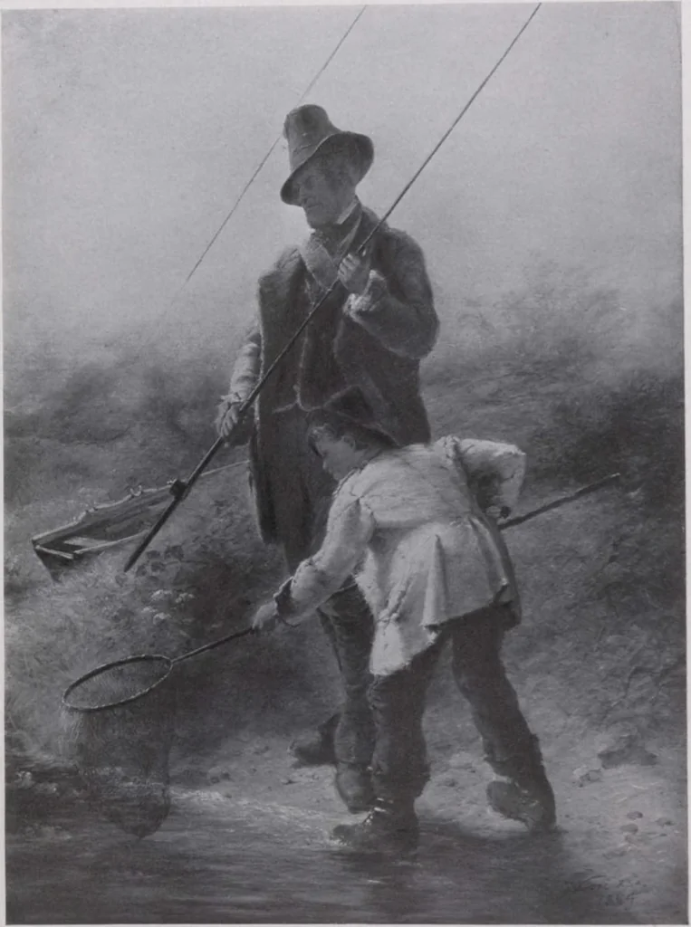 An illustration from Illustrated catalogue of the very valuable art property belonging to the estate of the well-known connoisseur, the late James A. Garland, Esq., a former trustee of the Metropolitan Museum of Art [electronic resource] : to be sold at unrestricted public sale by order of Charles T. Garland, Robert B. Dodson, and Robert Emmet, trustees, on the dates herein mentioned, 1909, leaf 23
