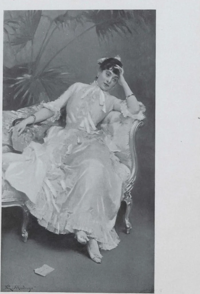 An illustration from Illustrated catalogue of the very valuable art property belonging to the estate of the well-known connoisseur, the late James A. Garland, Esq., a former trustee of the Metropolitan Museum of Art [electronic resource] : to be sold at unrestricted public sale by order of Charles T. Garland, Robert B. Dodson, and Robert Emmet, trustees, on the dates herein mentioned, 1909, leaf 32