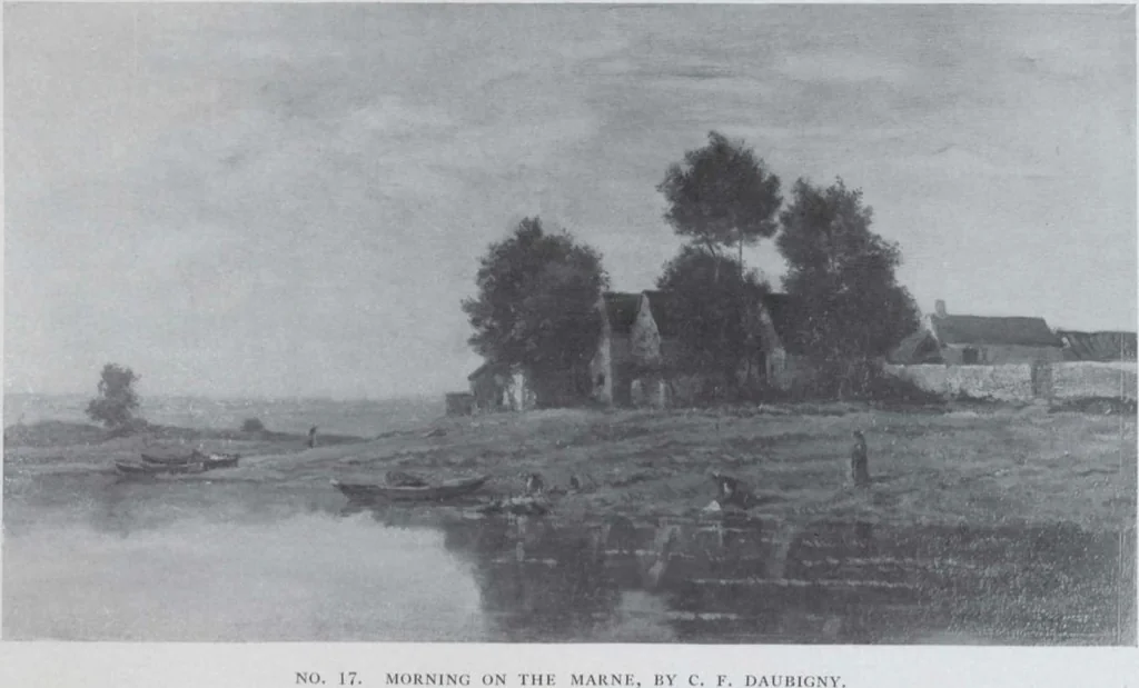 An illustration from Illustrated catalogue of the very valuable art property belonging to the estate of the well-known connoisseur, the late James A. Garland, Esq., a former trustee of the Metropolitan Museum of Art [electronic resource] : to be sold at unrestricted public sale by order of Charles T. Garland, Robert B. Dodson, and Robert Emmet, trustees, on the dates herein mentioned, 1909, leaf 38