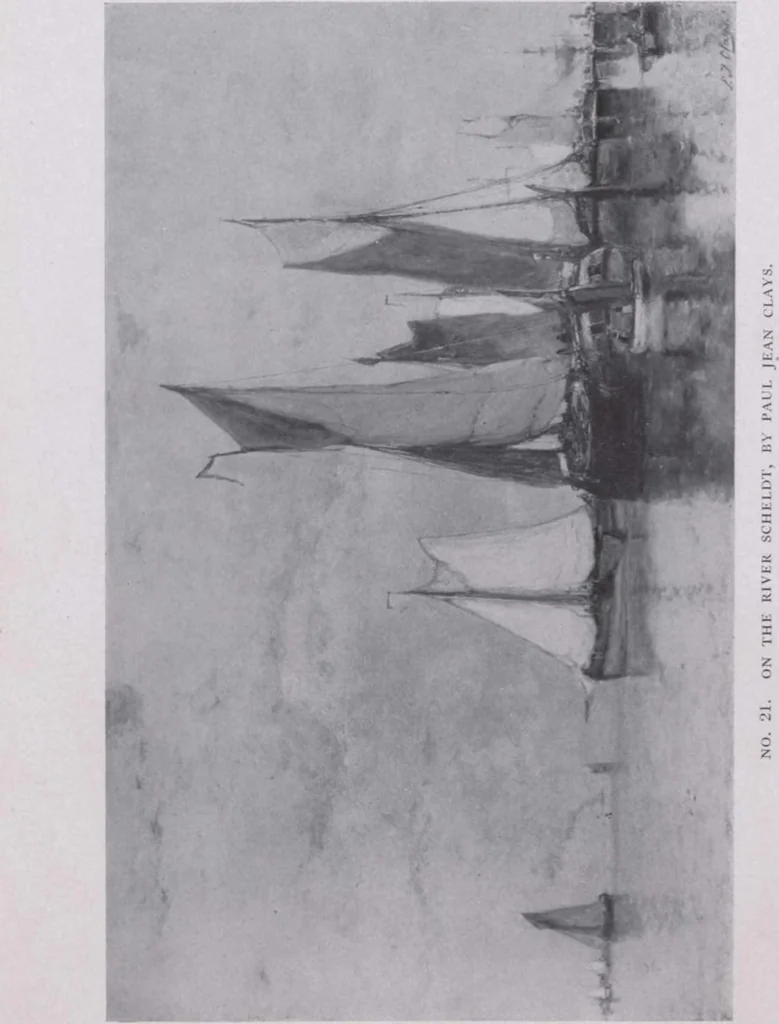 An illustration from Illustrated catalogue of the very valuable art property belonging to the estate of the well-known connoisseur, the late James A. Garland, Esq., a former trustee of the Metropolitan Museum of Art [electronic resource] : to be sold at unrestricted public sale by order of Charles T. Garland, Robert B. Dodson, and Robert Emmet, trustees, on the dates herein mentioned, 1909, leaf 50