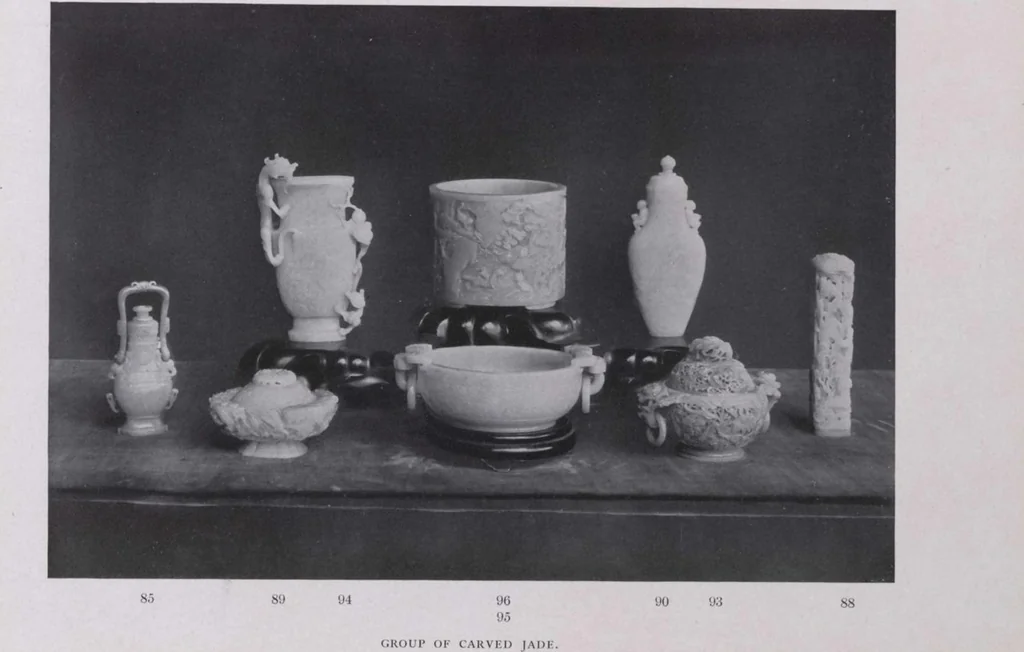 An illustration from Illustrated catalogue of the very valuable art property belonging to the estate of the well-known connoisseur, the late James A. Garland, Esq., a former trustee of the Metropolitan Museum of Art [electronic resource] : to be sold at unrestricted public sale by order of Charles T. Garland, Robert B. Dodson, and Robert Emmet, trustees, on the dates herein mentioned, 1909, leaf 53