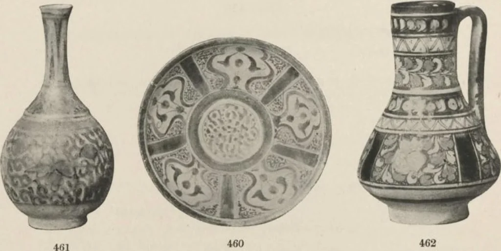 An illustration from Illustrated catalogue of the important and interesting collection of beautiful pottery vases of Eastern origin, dating from the sixth century B.C. to the eighteenth century A.D., being the collection of the widely known connoisseur Mr. Thomas B. Clarke of New York City [electronic resource] : to be sold at unrestricted public sale at the American Art Galleries on the afternoons herein stated, 1917, leaf 125