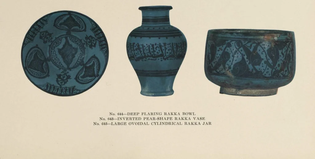 An illustration from Illustrated catalogue of the important and interesting collection of beautiful pottery vases of Eastern origin, dating from the sixth century B.C. to the eighteenth century A.D., being the collection of the widely known connoisseur Mr. Thomas B. Clarke of New York City [electronic resource] : to be sold at unrestricted public sale at the American Art Galleries on the afternoons herein stated, 1917, leaf 177