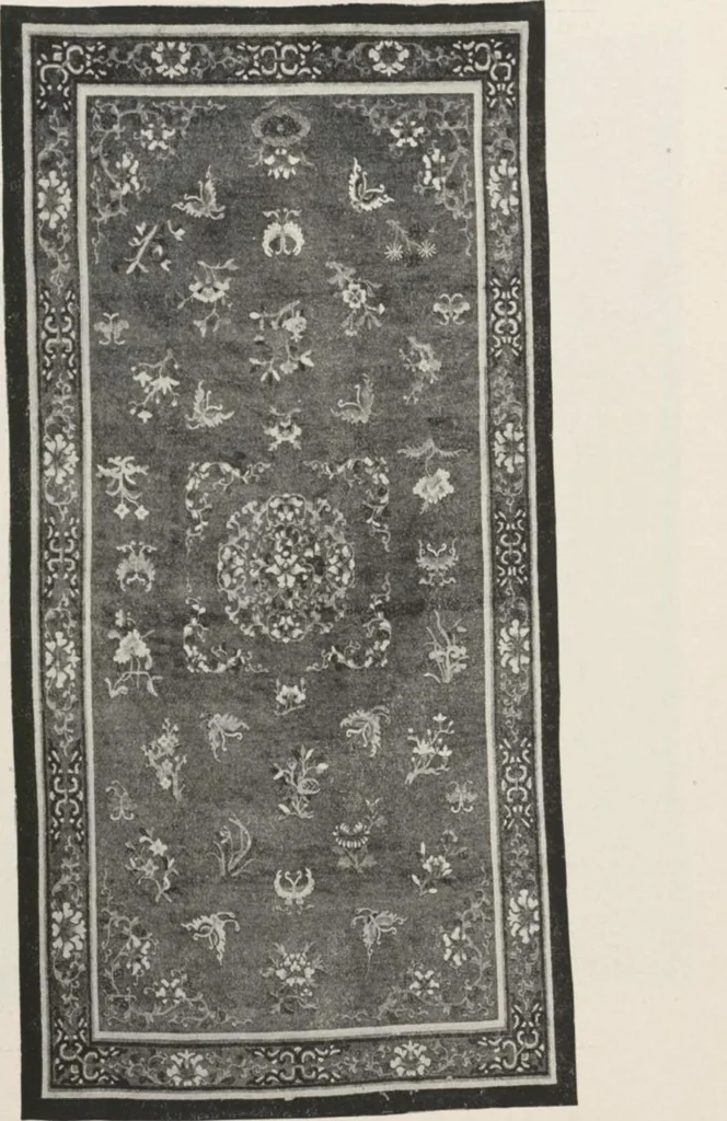 An illustration from Illustrated catalogue of the furniture and embellishments from the Imperial Palace, Pekin, exquisitely wrought gold ornaments from the ceremonial crowns of the former Emperor and Empress of China and numerous other objects of antiquity and distinctive artistic excellence, recently acquired by the firm of Messrs. Yamanaka & Company, New York, Japan, China [electronic resource] : to be sold at unrestricted public sale on the afternoons herein stated, 1917, leaf 155
