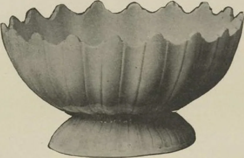 An illustration from Illustrated catalogue of a remarkable collection of beautiful white glazes in European and Oriental productions, exceptional Chinese porcelains, exclusively single-color specimens [electronic resource] : to be sold at unrestricted public sale by direction of Mr. Thomas B. Clarke at the American Art Galleries on the afternoons herein stated, 1918, leaf 15